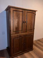 Nette eiken computerkast, Huis en Inrichting, Kasten | Computermeubels, Ophalen, Zo goed als nieuw