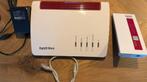 Fritzbox 7590 met fritz repeater 1750 E, Computers en Software, Ophalen of Verzenden, Zo goed als nieuw, Router met modem