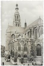 Breda, Grote kerk, fietser, toren, Verzenden, 1940 tot 1960, Gelopen, Noord-Brabant