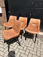 Nieuwe eetkamerstoelen cognac kunstleder, Huis en Inrichting, Stoelen, Ophalen, Nieuw, Bruin
