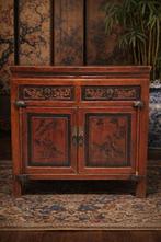Antieke Chinese kast – handbeschilderd – ca. 1900, Ophalen