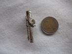 75.  Oude corsage houder, zilver, Ophalen, Zilver, Broche