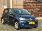 Skoda Citigo 1.0 2012 5 deurs Blauw NAP cruise / navi /airco, Voorwielaandrijving, 840 kg, Origineel Nederlands, Handgeschakeld