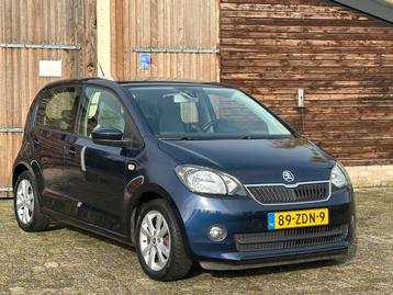 Skoda Citigo 1.0 2012 5 deurs Blauw NAP cruise / navi /airco beschikbaar voor biedingen