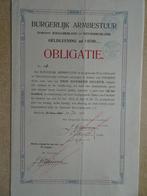 Obligatie Gemeente Kollumerland en Nieuwkruisland. 1919, Ophalen of Verzenden, Aandeel