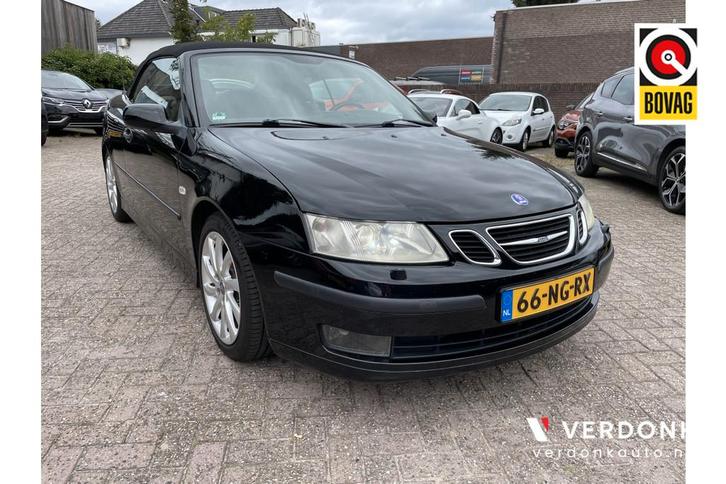 Saab 9-3 Cabrio 2.0t Vector (bj 2003), Auto's, Saab, Bedrijf, Te koop, Saab 9-3, ABS, Airbags, Airconditioning, Alarm, Boordcomputer