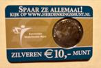 Herdenkingsmunt Huwelijksmunt 10 Euro, Koningin Beatrix, Zilver, Ophalen of Verzenden, Losse munt