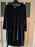 Lange donkerblauwe tuniek Magna maat 48 / 50, Ophalen of Verzenden, Zo goed als nieuw, Blauw, Blouse of Tuniek