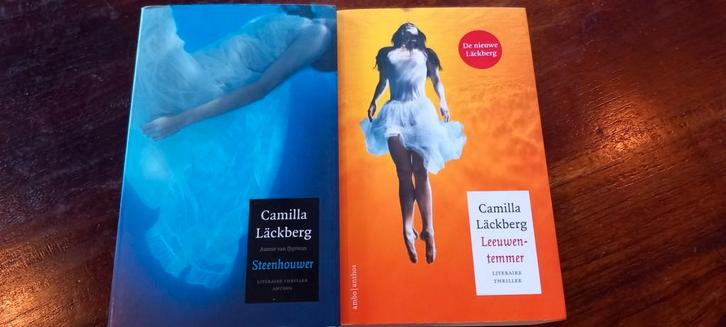 Camilla Läckberg - Steenhouwer & Leeuwentemmer, Boeken, Thrillers, Zo goed als nieuw, Scandinavië, Ophalen of Verzenden