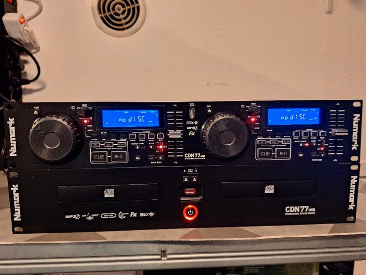 Numark CDN-77 dubbele cd / usb speler, Muziek en Instrumenten, Dj-sets en Draaitafels, Gebruikt, Numark, Ophalen of Verzenden