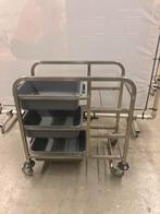 Vogue RVS afruimwagen Horeca, Ophalen, Zo goed als nieuw