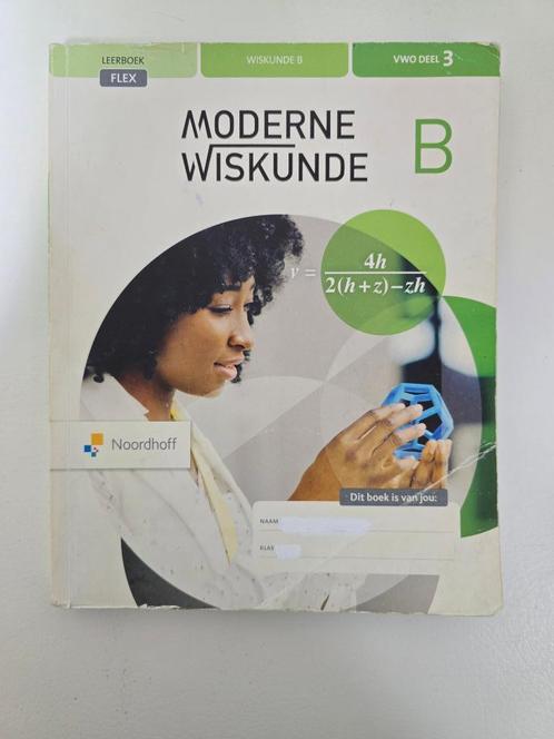 Moderne Wiskunde B, VWO deel 3 Leerboek FLEX 12e editie, Boeken, Schoolboeken, Gelezen, Wiskunde B, VWO, Ophalen of Verzenden