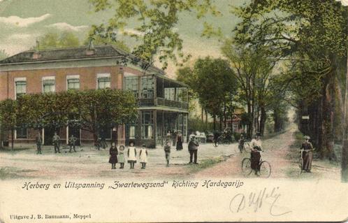 Herberg en Uitspanning Zwartewegsend - B-keus - 1904 gelopen, Verzamelen, Ansichtkaarten | Nederland, Gelopen, Zuid-Holland, Voor 1920