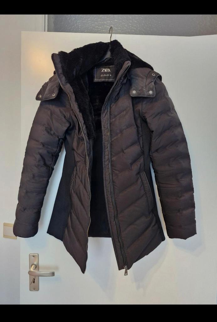 Zara Jas - Perfect voor de winter!, Kleding | Dames, Jassen | Zomer, Zo goed als nieuw, Maat 36 (S), Zwart, Ophalen
