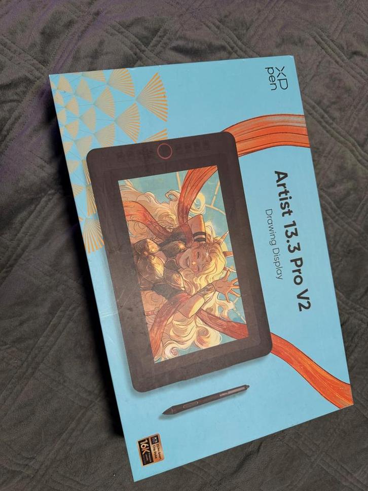 Nieuwe XP-Pen Artist 13.3 Pro V2 Tekentablet - Tilburg, Computers en Software, Tekentablets, Ophalen