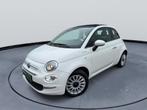 Fiat 500 C 1.0 Hybrid Dolcevita Navigatiesysteem Half leder, Auto's, Voorwielaandrijving, Gebruikt, Cabriolet, 4 stoelen