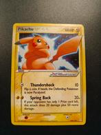 Pikachu gold star ex holon phantoms 104, Ophalen, Zo goed als nieuw, Losse kaart, Foil