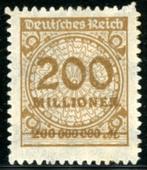 Duitsland 323-APa-pf - Inflatie zegel, Postzegels en Munten, Postzegels | Europa | Duitsland, Overige periodes, Verzenden, Postfris