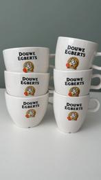 Douwe Egberts mokken porselein (6), Ophalen of Verzenden, Zo goed als nieuw, Overige stijlen, Kop(pen) en/of Schotel(s)