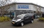 Fiat FIORINO 1.4 BENZINE AIRCO NAVIGATIE SCHUIFDEUR MARGE UN, Auto's, Zwart, Bedrijf, Handgeschakeld, 2 stoelen