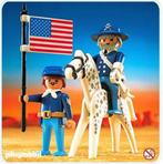 Playmobil western noorderlingen 3306 / 3503, Ophalen of Verzenden, Zo goed als nieuw, Complete set