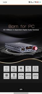 Xduoo XD-05 Portable DAC Hoofdtelefoonversterker, Ophalen of Verzenden, Zo goed als nieuw, Overige merken