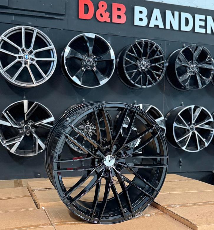 22 23 inch Abt look velgen 5x112 Audi q5 q7 q8 rs6 e tron, Auto-onderdelen, Banden en Velgen, Velg(en), Zomerbanden, Overige maten