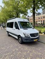 Mercedes Sprinter L2H2 | Euro 6 | Kampeerklaar | Zonnepaneel, Auto's, Bestelauto's, 13 km/l, 2207 kg, Leder en Stof, Wit