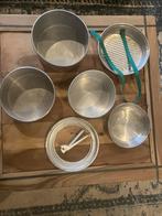 Camping pannenset, Caravans en Kamperen, Ophalen of Verzenden, Gebruikt