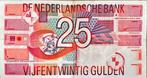25 gulden 1989 Roodborstje, Postzegels en Munten, Bankbiljetten | Nederland, Ophalen of Verzenden, 25 gulden, Los biljet