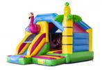 Te koop Springkussen Slide Combo Flamingo, Ophalen, Nieuw, Overige