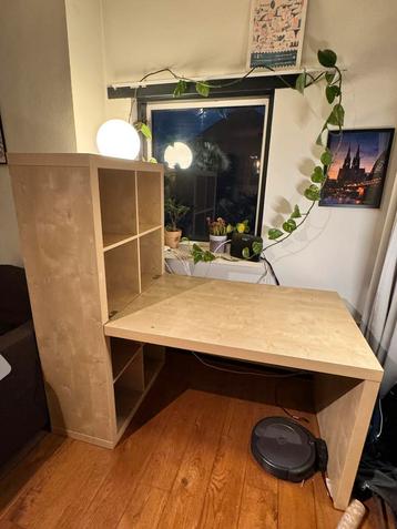 IKEA Bureau Tafel met Kast