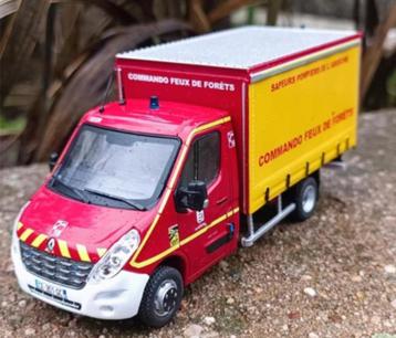 Renault Master VCFF Lanery brandweer schaal 1/43 # 26 beschikbaar voor biedingen