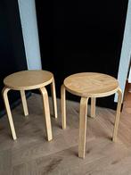 Ikea vintage Frosta krukjes 2 x, Huis en Inrichting, Krukjes, Ophalen of Verzenden, Gebruikt, Hout