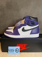 ✅ Nike Jordan 1 High Court Purple EU 42,5 - US 9, Kleding | Heren, Schoenen, Nieuw, Ophalen of Verzenden