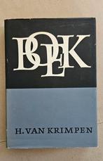 BOEK door H. van Krimpen, Ophalen of Verzenden, Gelezen