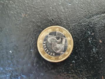 Kroatische euromunt beschikbaar voor biedingen