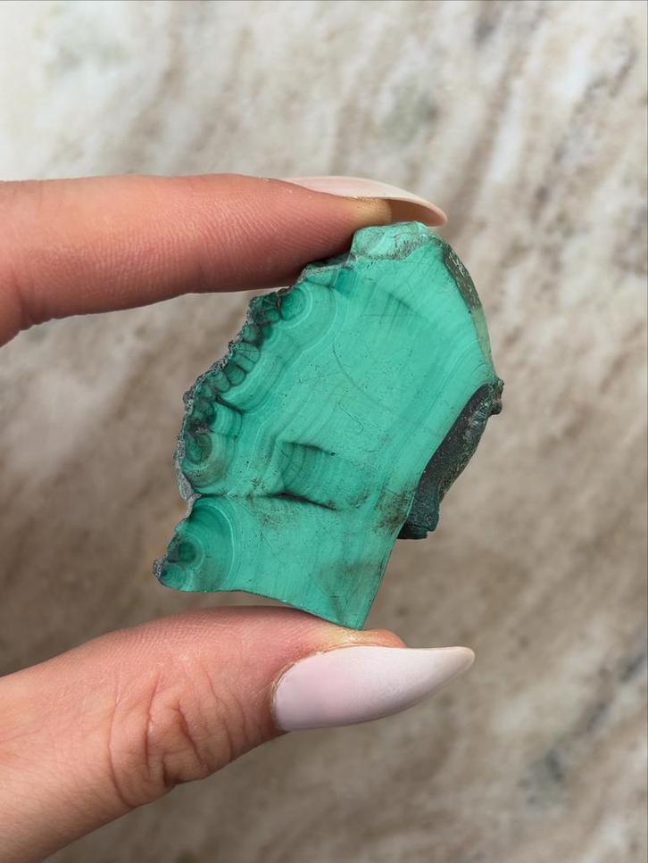 Malachiet, Verzamelen, Mineralen en Fossielen, Ophalen of Verzenden