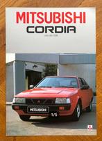 Mitsubishi Cordia 1600 SR / GSR folder 1985, Verzenden, Nieuw, Mitsubishi, Mitsubishi