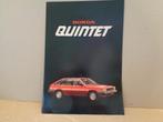 Honda Quintet folder, Ophalen of Verzenden, Zo goed als nieuw, Honda