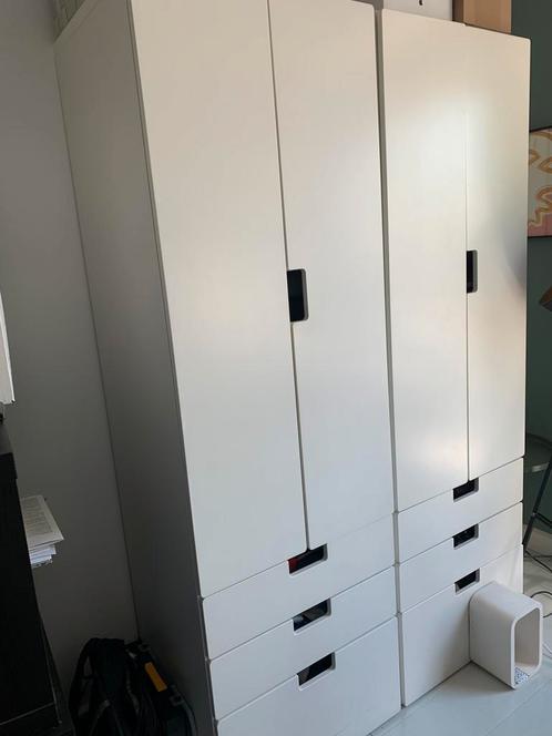 IKEA kledingkast, wit, Huis en Inrichting, Kasten | Kledingkasten, Gebruikt, 150 tot 200 cm, 50 tot 75 cm, Met lade(s), Met deur(en)