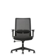 Bureaustoel Ergo Basic+ Extra dik zitkussen - Staffelkorting, Ophalen of Verzenden, Ergonomisch, Nieuw, Zwart