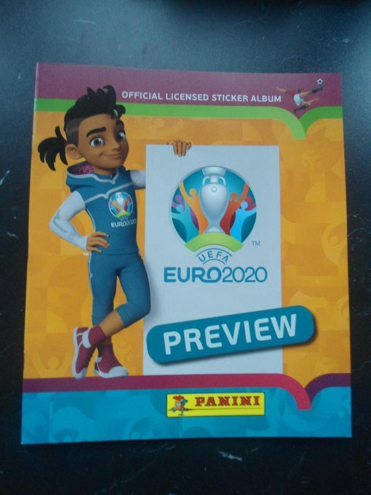 Leeg album Panini Euro 2020 preview, Hobby en Vrije tijd, Stickers en Plaatjes, Nieuw, Meerdere stickers, Ophalen of Verzenden