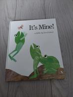 It's Mine! - Leo Lionni, 1986, Hardcover goede staat 1st ed, Ophalen of Verzenden, Gelezen, Leo Lionni, Prentenboek