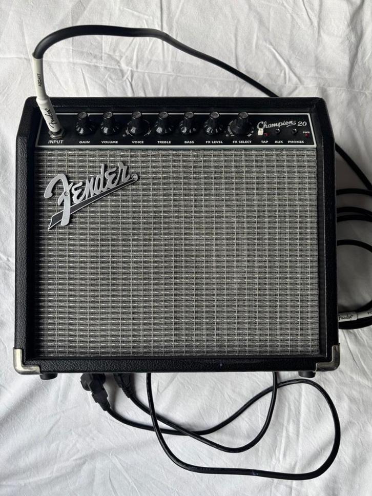 Fender Champion 20 gitaarversterker, Muziek en Instrumenten, Versterkers | Bas en Gitaar, Zo goed als nieuw, Gitaar, Minder dan 50 watt