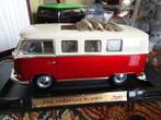 VW MICROBUS 1962 WIT MET ROOD ROADSIGNATURE, Hobby en Vrije tijd, Ophalen of Verzenden, Zo goed als nieuw, Auto, Overige merken