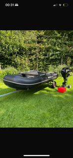 Nimarine 290 Black Rhino met 8pk 4-takt Suzuki bbm, Ophalen, Zo goed als nieuw, Benzine, 30 pk of meer