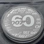2022 James Bond 60 Years 1 oz silver Perth Mint, Ophalen of Verzenden, Zilver