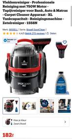 Bissell spotclean pro vlekkenreiniger/tapijtreiniger/auto, Ophalen, Zo goed als nieuw