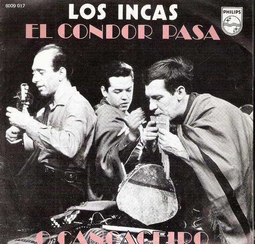 Los Incas - El Cóndor Pasa & O'Cangaceiro  1970, Cd's en Dvd's, Vinyl Singles, Gebruikt, Latin en Salsa, Ophalen of Verzenden